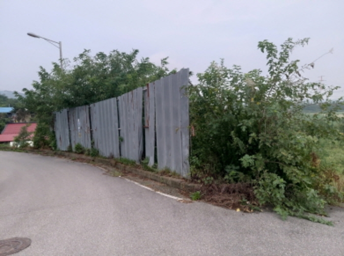 * 본건 목적물 1.지상 가림막 전경