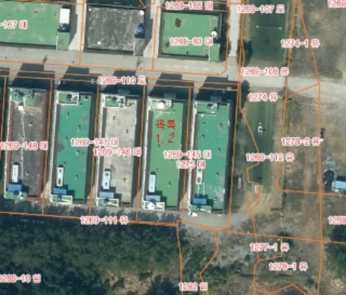 본건 지적 참고