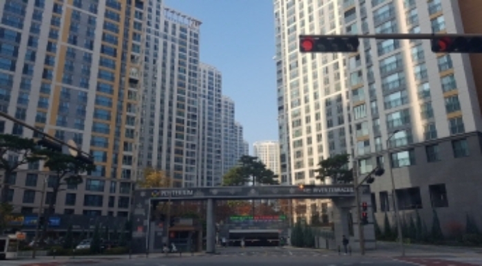 아파트 단지 입