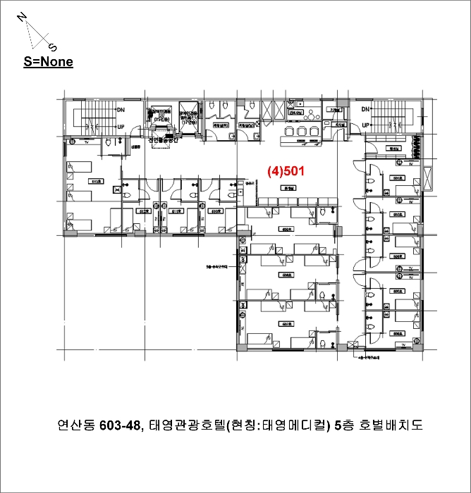 호별배치도 및 