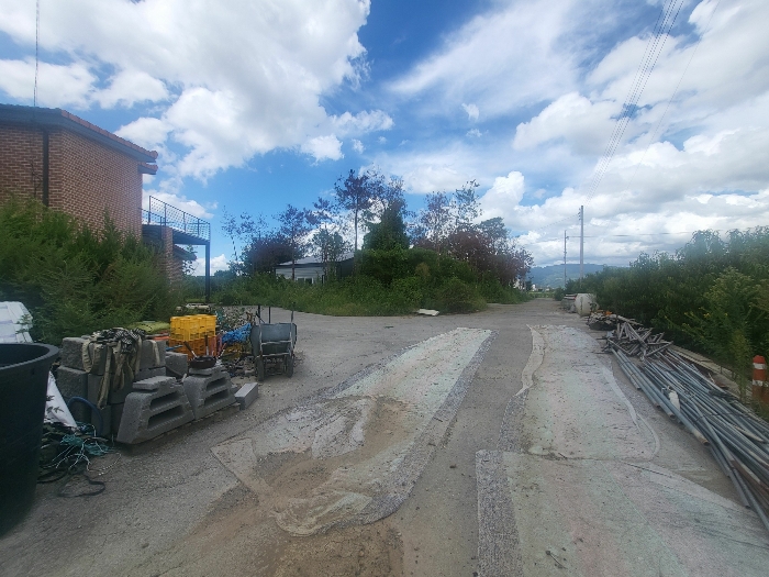 기호(2),(3) 북동측 개설도로