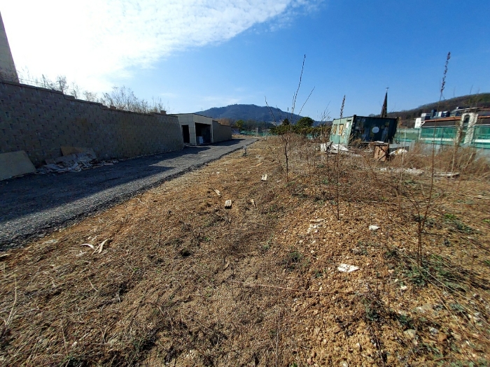 대상 토지중 북