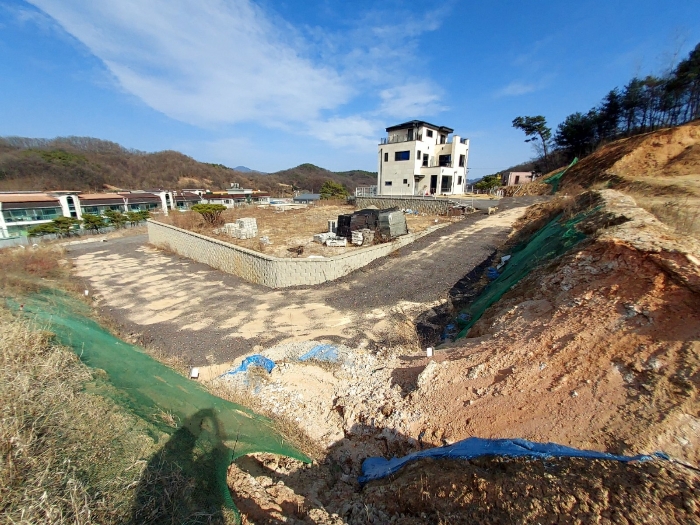 대상 토지중 북