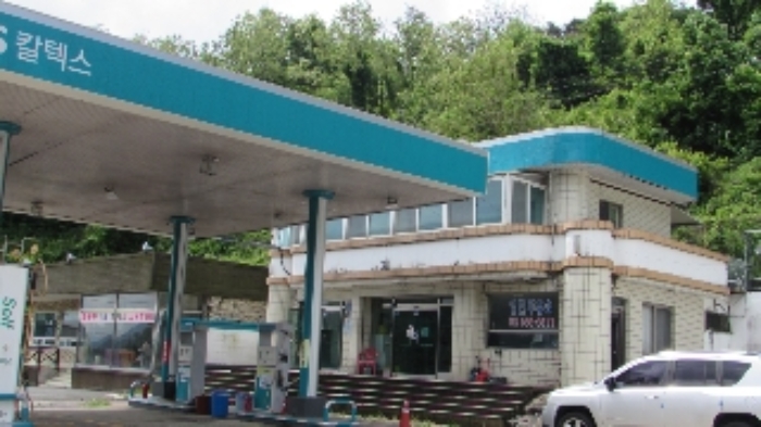 주유소 캐노피외