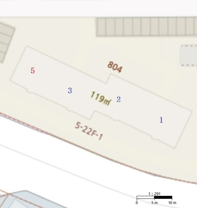 건물개황도(호별