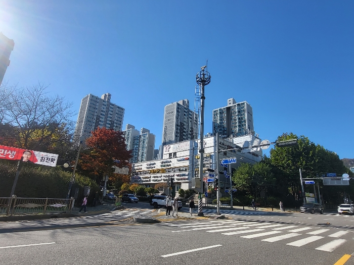 아파트 단지입구