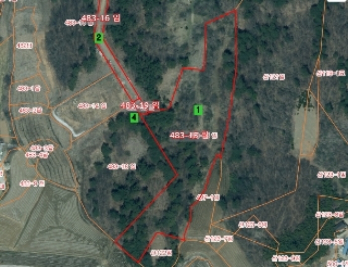 지적참고도(목록 1,2,4)