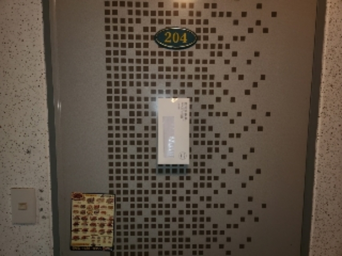 목록3 1층 204호 현관문 전경