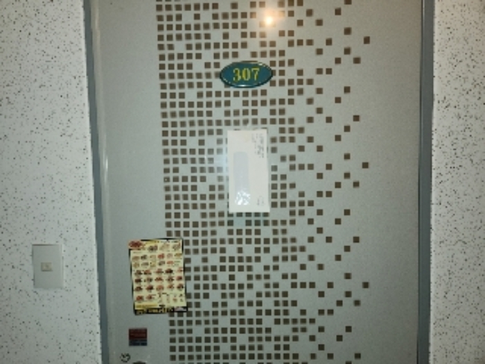 목록3 2층 307호 현관문 전경