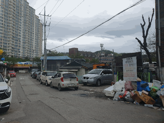 본건 기호(2,6)
(반드시 경계, 면적 측량 필요)