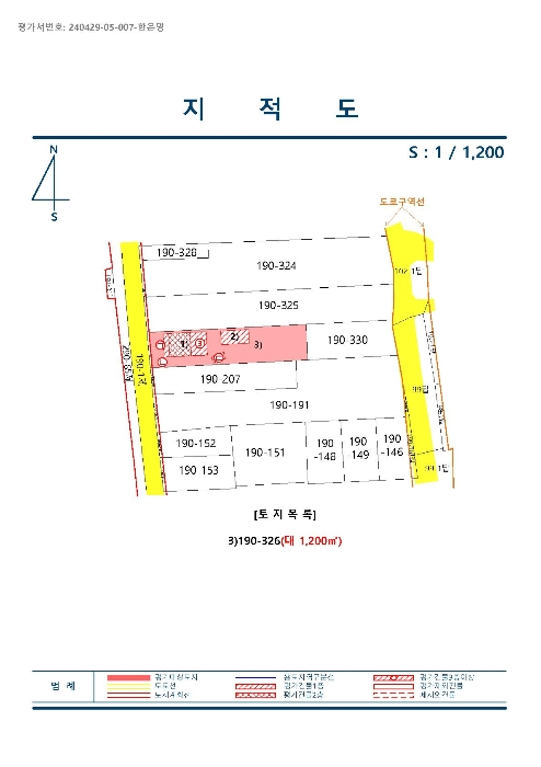 지적도(경매 디