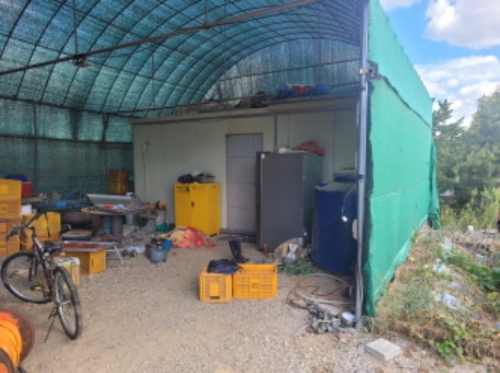 효리 958-2
제시외 건물(천막창고내 조립식판넬 창고)