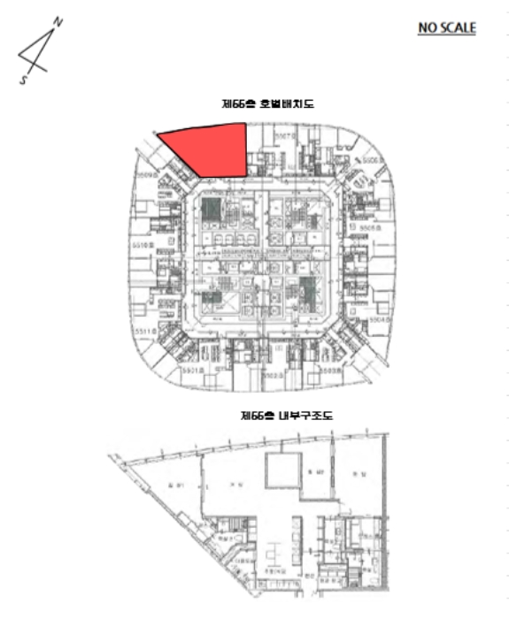 호 별 배 치 도 및 내 부 구 조 도