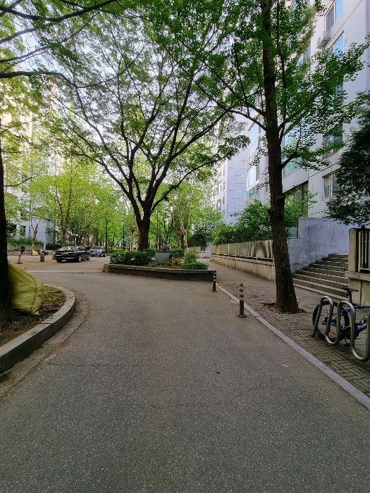 주변환경(본건 건물 서측에서 촬영)