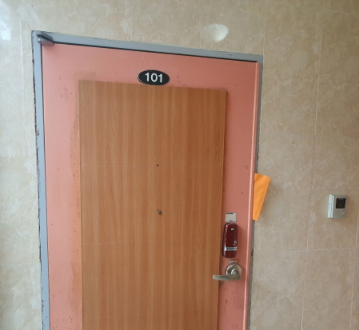 현장사진(101호, 주민등록 등재자 없음)