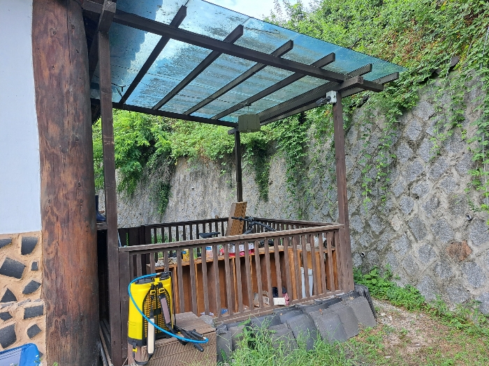 제시외건물 ㉠목조 테라스