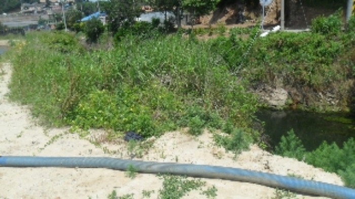 [목록 19] 배수로 등 모습