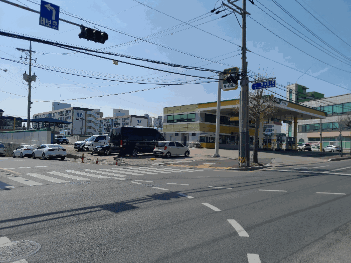 본건 전경 (남동측에서 촬영)