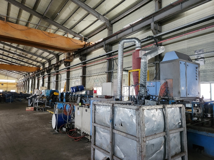 기계기구 기호2b ; 조관롤포밍라인
 Un-coiler 3.5톤 (ERW TUBE MILL LINE)