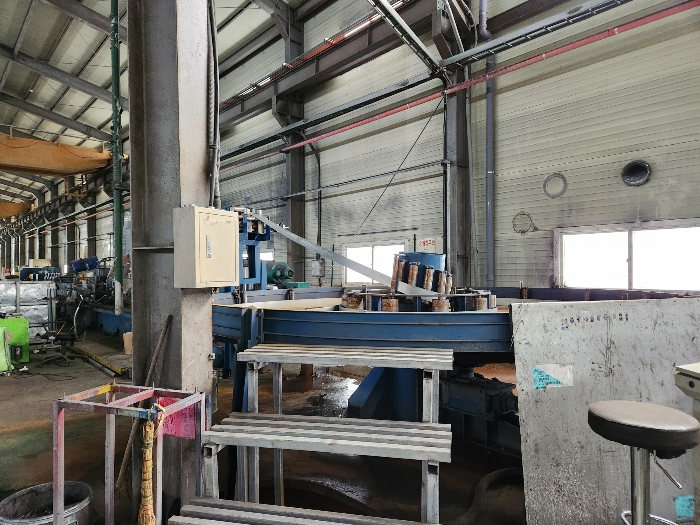 기계기구 기호2b ; 조관롤포밍라인
 Un-coiler 3.5톤 (ERW TUBE MILL LINE)