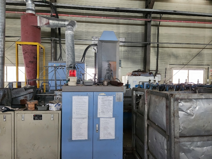 기계기구 기호2b ; 조관롤포밍라인
 Un-coiler 3.5톤 (ERW TUBE MILL LINE)