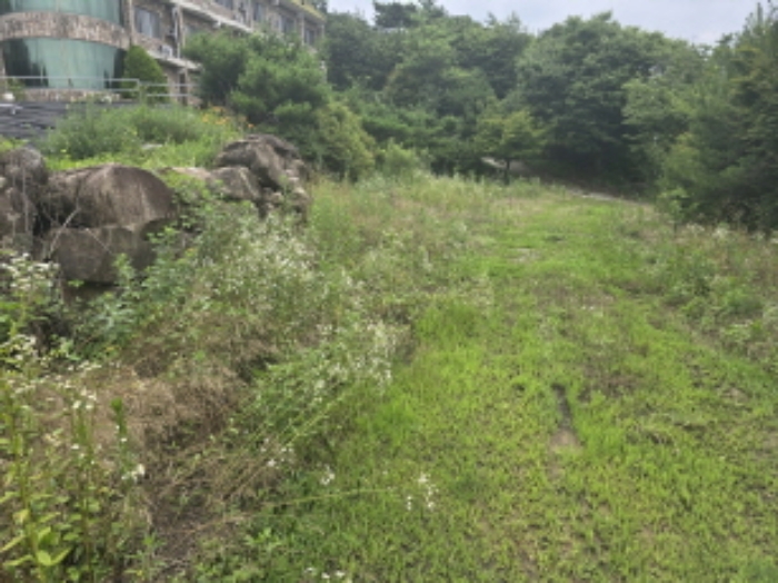 송림리 1136 주차장 전경