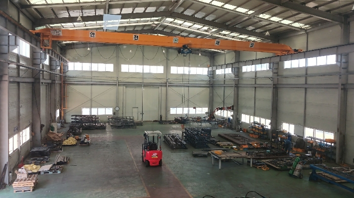 기호(2-1)건물 1층 내부전경 - 공장부분