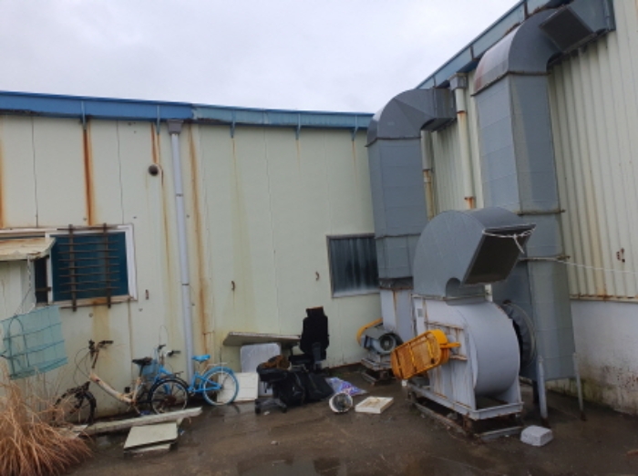 부동산표시 1번지상 제시외건물(도면표시 ㉣)전경 