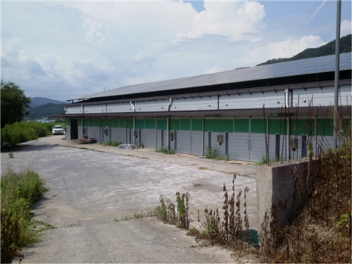 기호 1 토지 및 기호 2(가) 건물 재배사부분