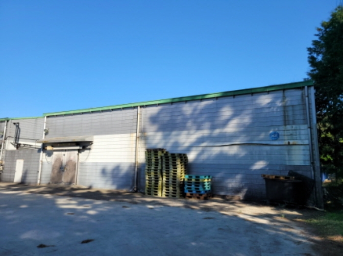 물건5번, 저온저장창고 전경사진 작동되고 있었음.