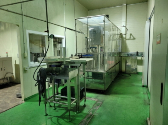 가공 및 처리시설 내부 전경사진