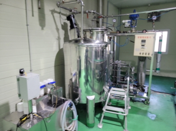 가공 및 처리시설 내부 전경사진