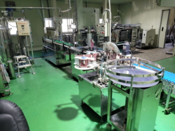 가공 및 처리시설 내부 전경사진