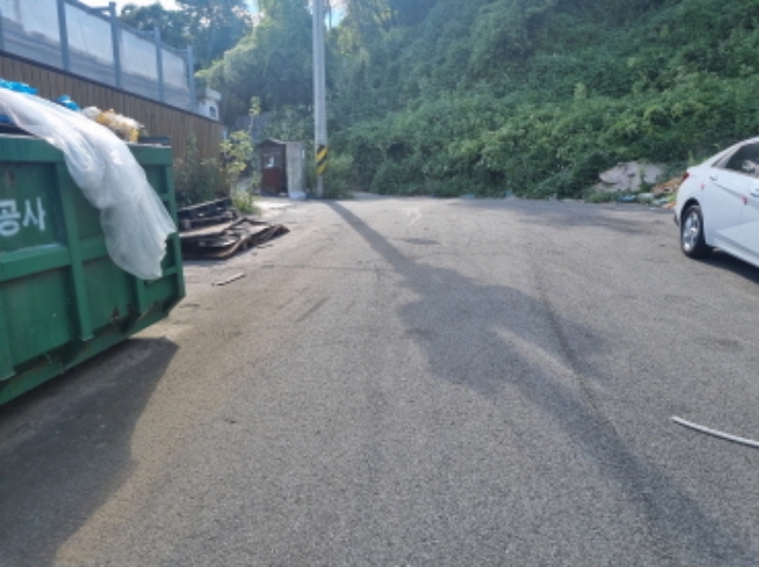 본건 북측에 위치한 도로의 모습