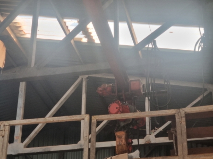 본건 2항 가동 내부에 소재한 기계기구의 모습