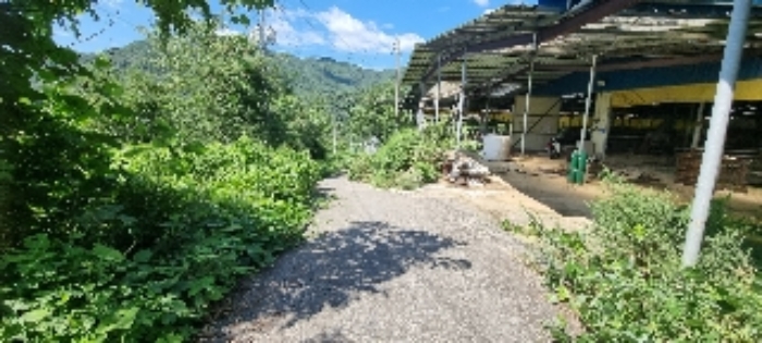 장수 계남 침곡 1364-10,-13 경매물건1,4번 중 도로로 이용중인 부분 사진