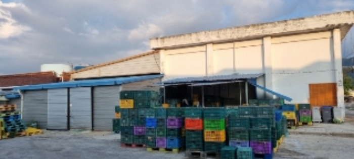 남원 운봉 행정 260-1,-7,324-2,323-5 슬래브 지붕 단층 기계포장실/저온창고(우측 부분) 공장