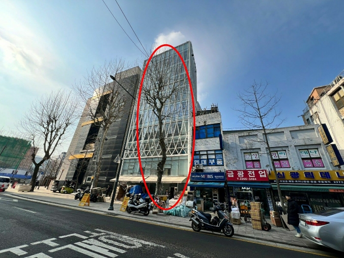 본건전경(동측 도로기준)