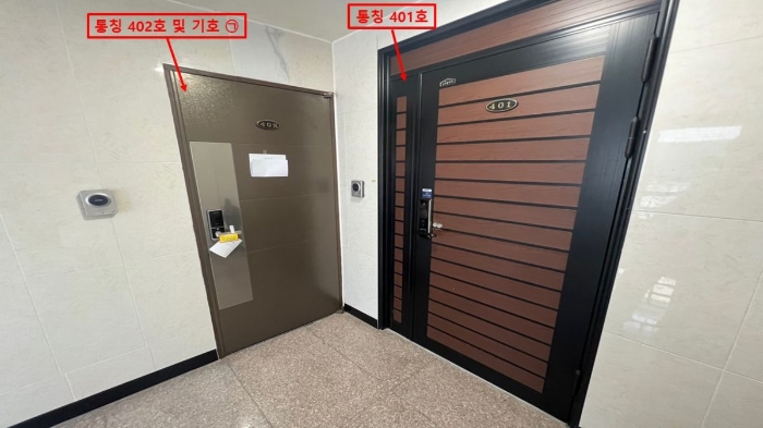 일련번호 2) 4층 복도 전경