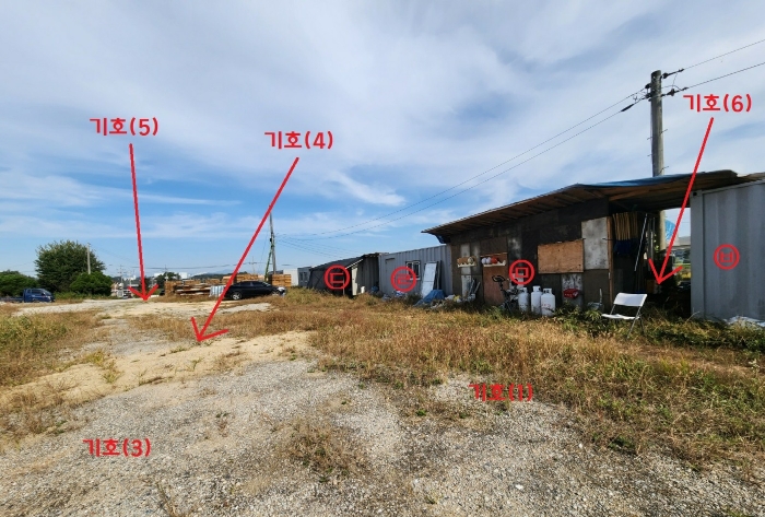 기호(1),(3)-(6) 및 제시외건물