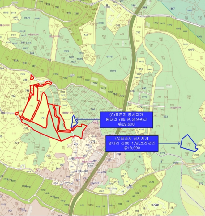 표준지 상세위치도