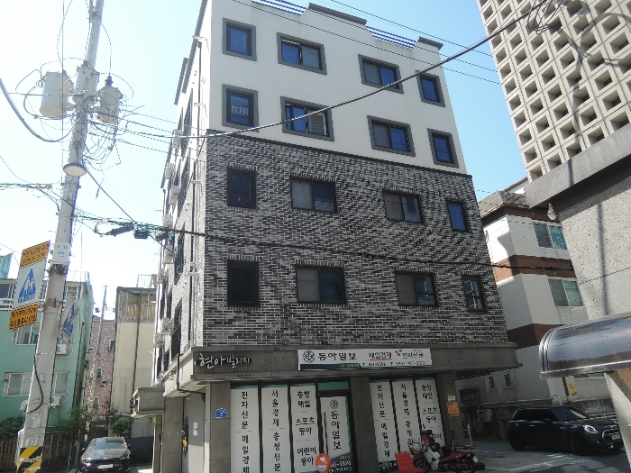 본건전경(북측에서 촬영)