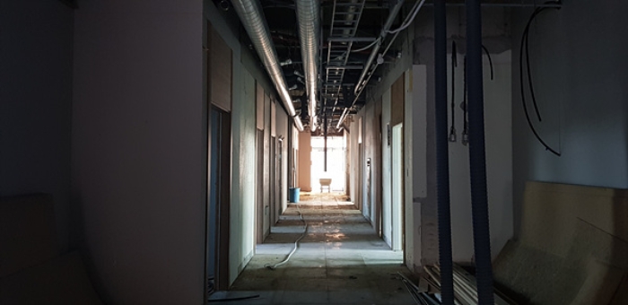 2번,3번 부동산(리모델링공사 중) 내부 공사현장 모습(2)