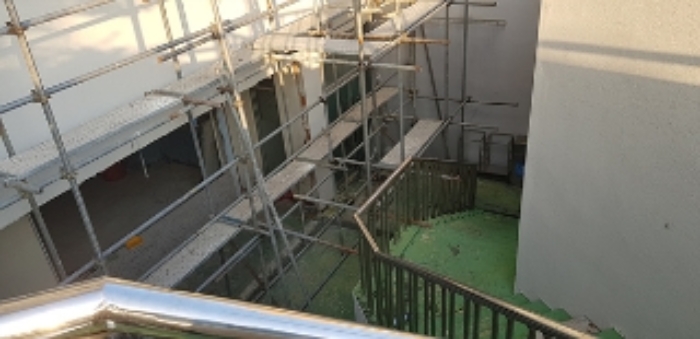 2번 부동산(리모델링공사 중) 지하1층 공사현장 모습