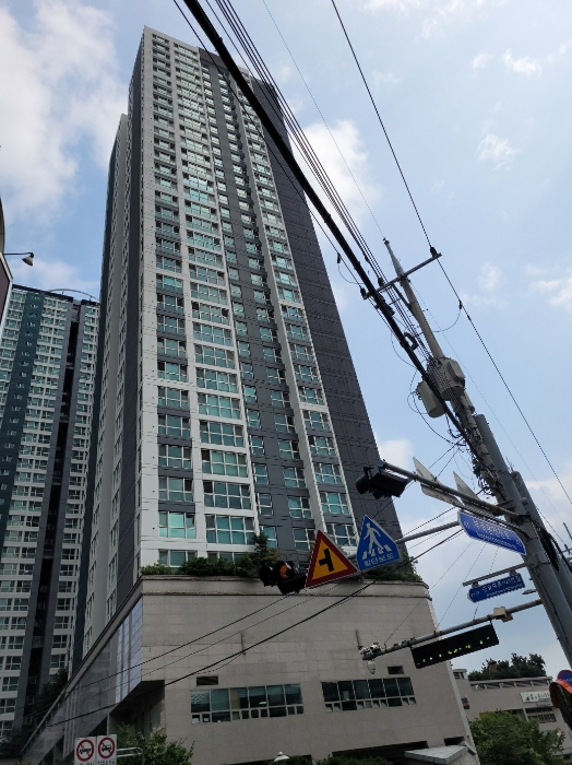 본건 전경(북동에서 남서로)