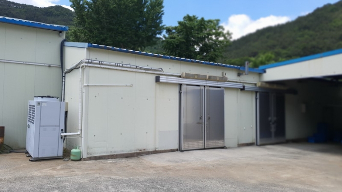 제시건물(마)의 창고 및 주변