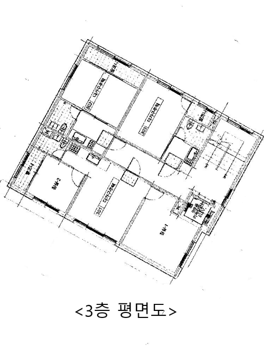 건 물 개 황 도(3층)