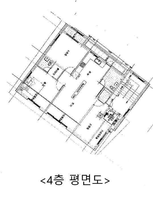 건 물 개 황 도(4층)