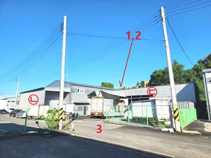 본건 기호1-3 전경(남측에서 촬영)