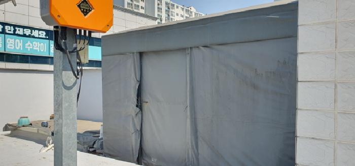 옥상의 제시외 부분